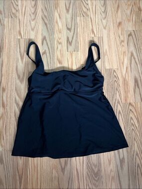 Kona Sol Black Swim Tankini Top
